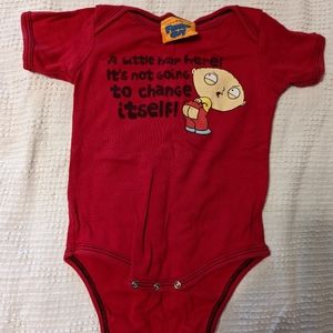 Family Guy onesie size 18-24 month